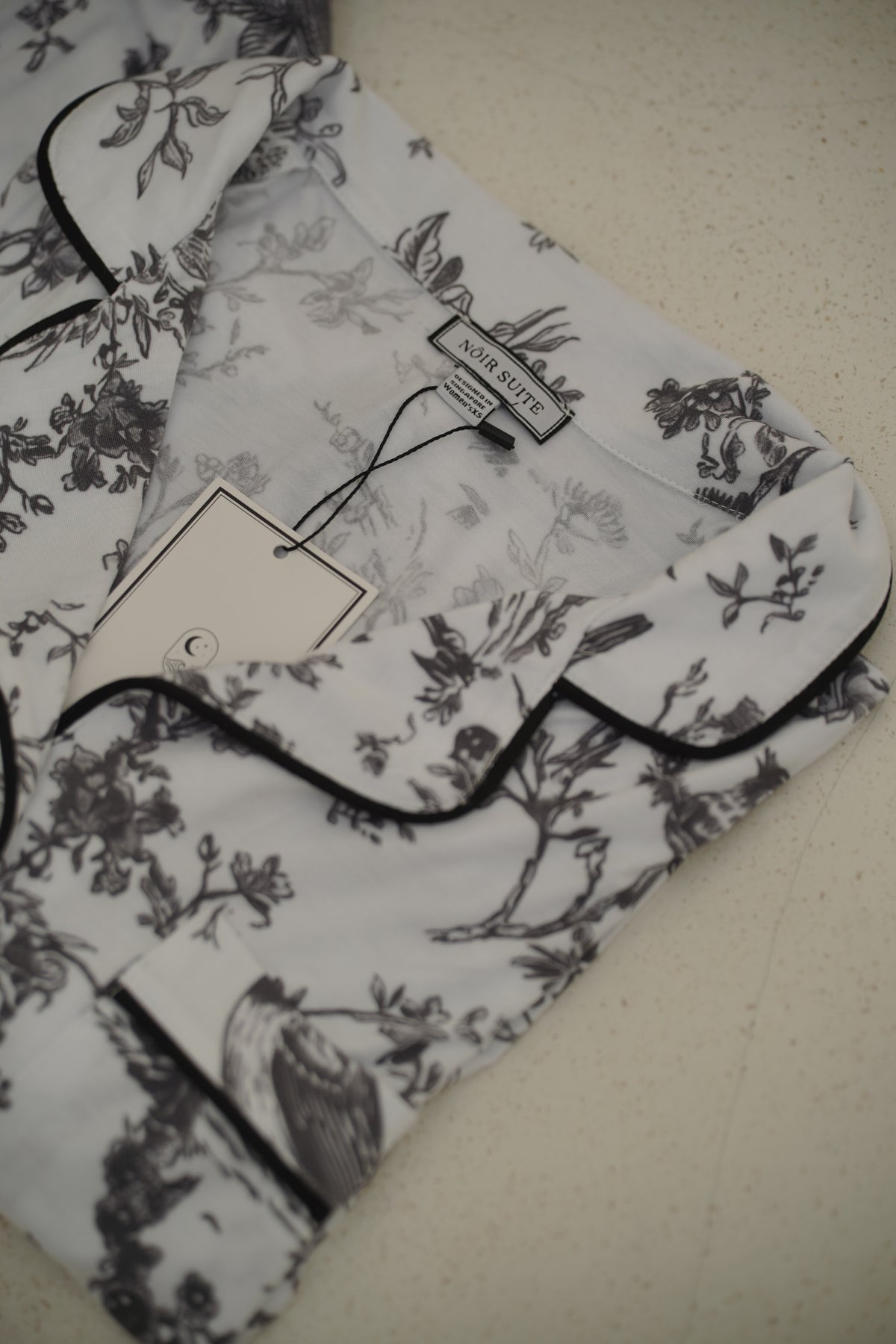 Garden Toile PJ Set - Slate