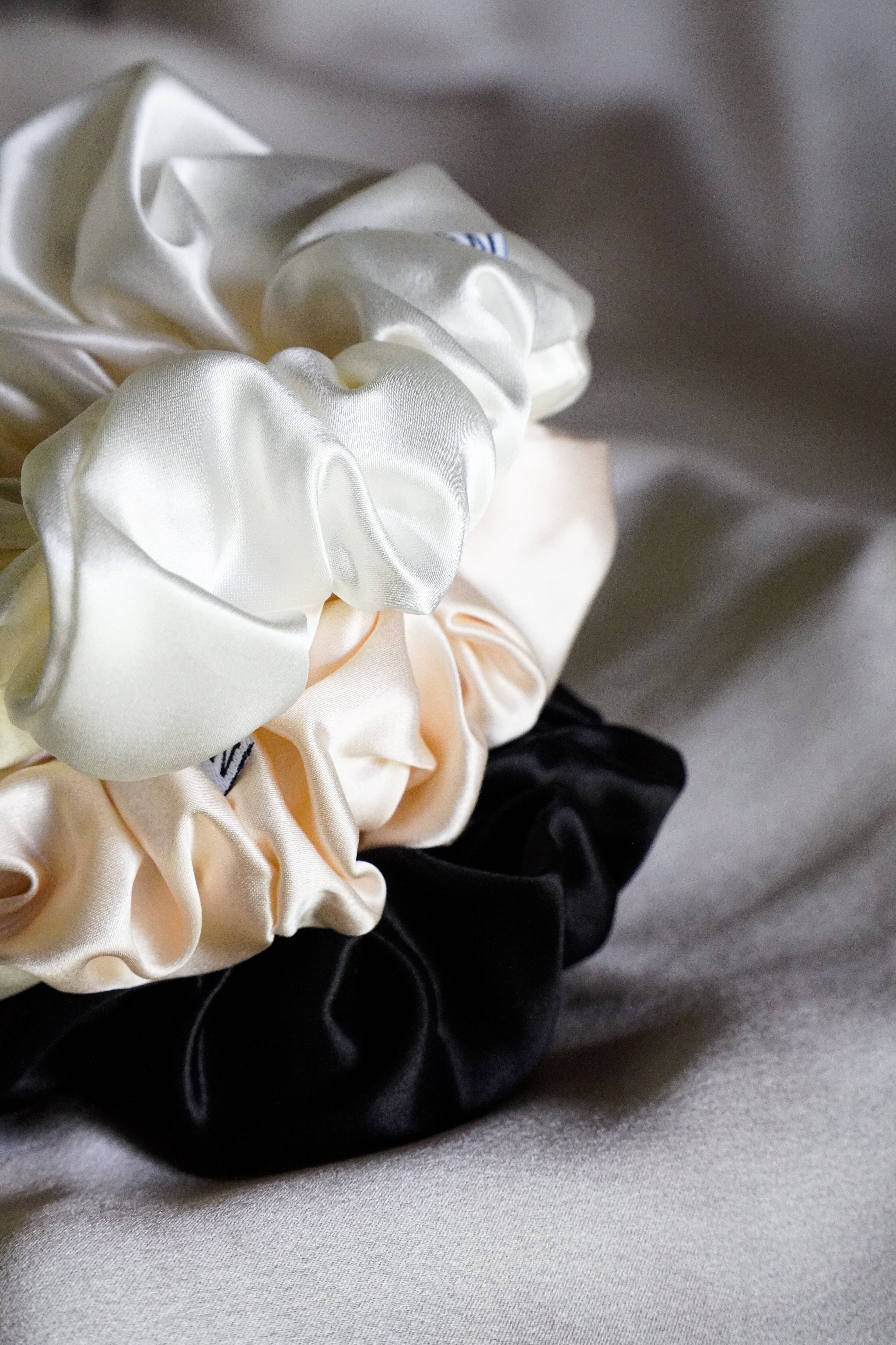 Pure Silk Pillow Scrunchies