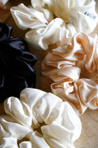 Pure Silk Pillow Scrunchies