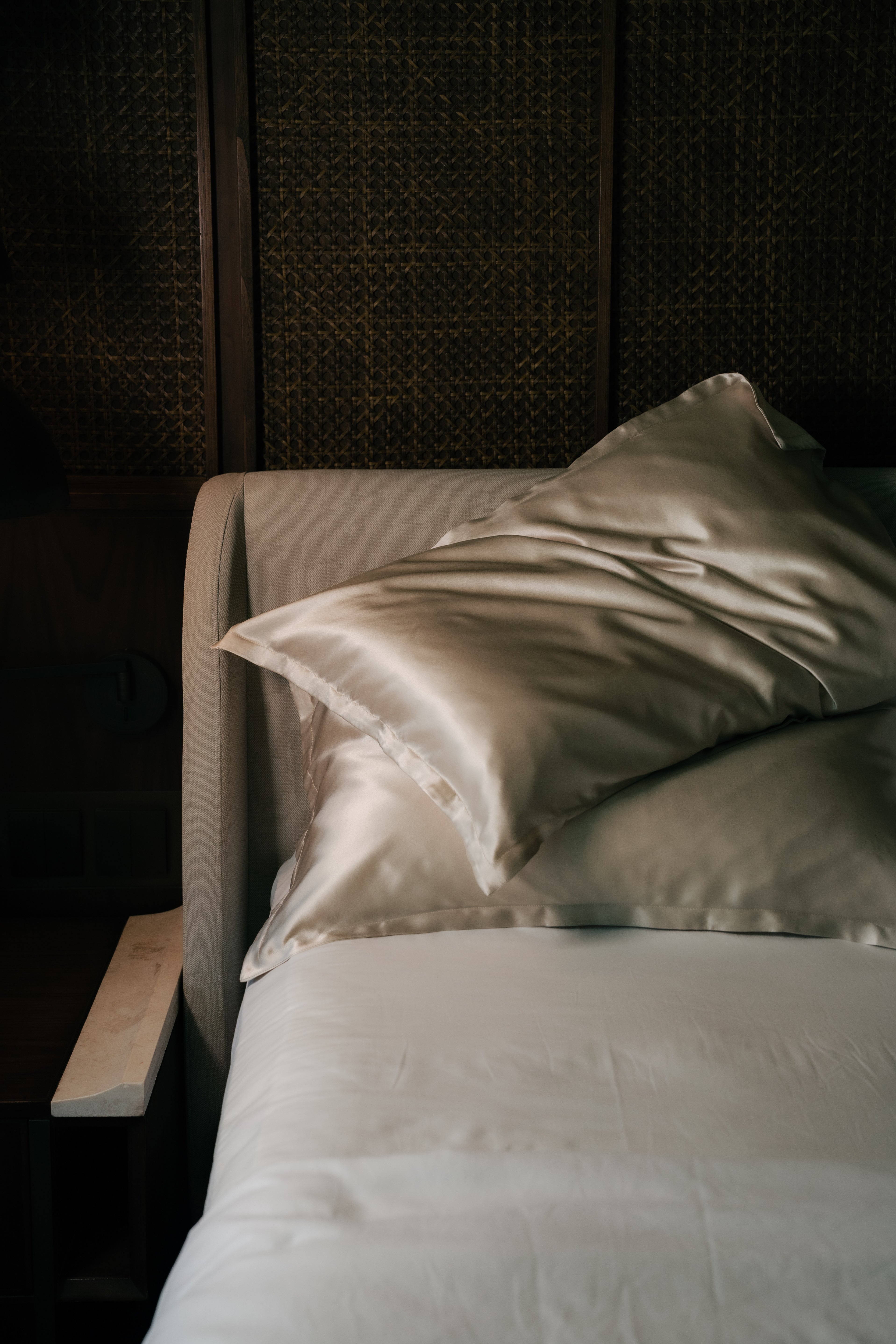 Pure Silk Pillowcase - Champagne