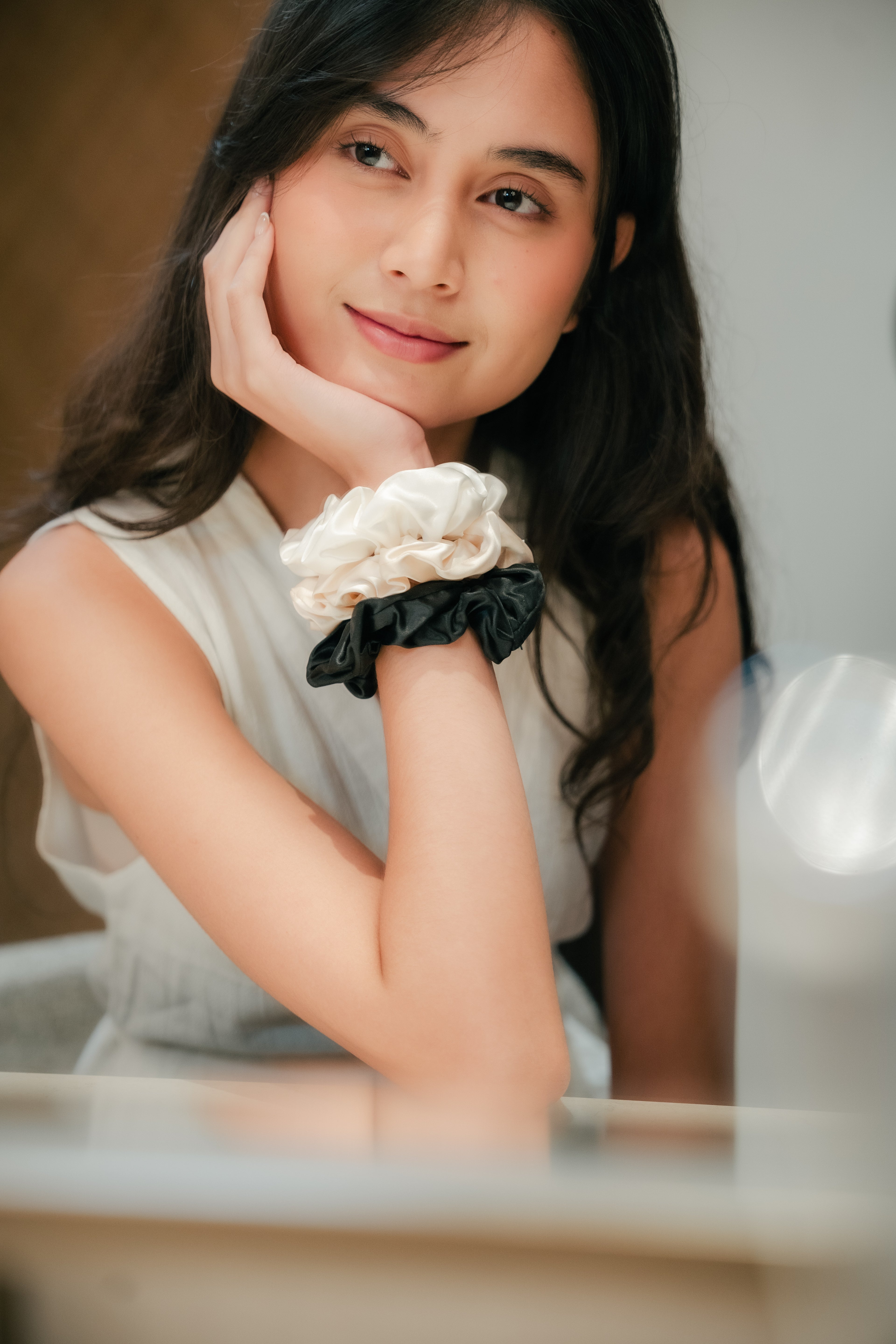 Pure Silk Pillow Scrunchies